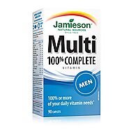 Jamieson Multi 100% Complete Vitamin - Men - 90's - Beauty 4 You store - Beauty supply shop