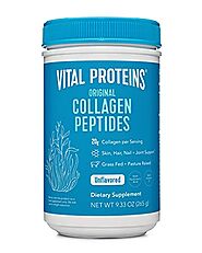 Vital Proteins Collagen Peptides Powder with Hyaluronic Acid and Vitamin C - Promotes Hair, Nails, Skin and Joint Hea...