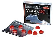 Buy Online VIGORA 100 MG Tablet in UK - Mymedsshop.co.uk