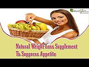 Natural Weight Loss Supplement Helps To Suppress Appetite