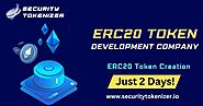 ERC20 Token Development Services Company | ERC20 Token Creation - Security Tokenizer