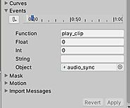 How to sync audio with Animation in Unity