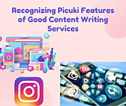 Recognizing Picuki Features of Good Content Writing Services