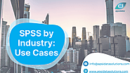 SPSS by Industry: Use Cases. SPSS measurements are one of the most…