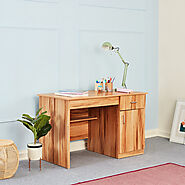 Wooden Study Table Design: Explore Modern Study Table Designs | Wakefit