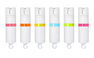 POM Pepper Spray Snap Model White Pack of 6 - POM Industries