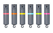 POM Pepper Spray Snap Model Grey Pack of 6 - POM Industries