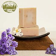 Handmade Lavender Greek Yogurt Soap Bar | Falls River Soap