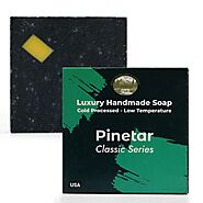 Pine Tar Soap Bar | Luxury Natural Handmade Soap Bar | Falls River Soap