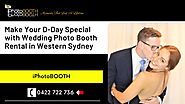Wedding and Cheap Photo Booth Rental in Western Sydney