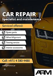 Luxury Car Repair Services Dubai