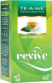 Buy Mint Green Tea, Tea Bags Online in India - TE-A-ME TEAS