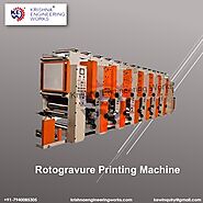 Manufacturer of Rotogravure Printing Machine, gravure printing – Krishna Engineering Works
