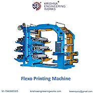 Biggest Manufacturer of Flexo Printing Machine, Flexographic Printing Machine – Krishna Engineering Works