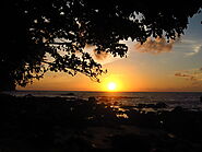 A Panoramic View of The Beautiful Khao Lak Sunset