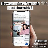 How To Make A Facebook Post Shareable?