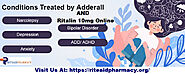 Instant way to treat ADHD and Narcolepsy with Ritalin 10mg online