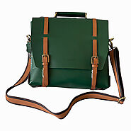 Genuine Leather Bag Messenger Bag for Women Laptop Bag for Women Briefcase Laptop Tote Bag with Removable Shoulder St...