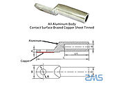 Brazing Copper and Aluminum Terminal Lugs Welding Process Standards, Brazing Double-Hole Bimetallic Cable Lugs Weldin...