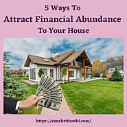 What should be kept in your house to attract money?