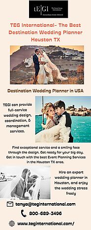 Destination Wedding Planner Houston TX- The Event Group International