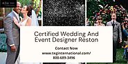 Book Certified Wedding and Event Designer in Reston