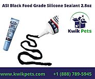 ASI Black Food Grade Silicone Sealant 2.8oz