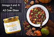 Omega-3 and -9 in A2 Cow Ghee and its benefits – Amrutam Ghee