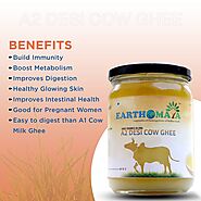 A2 Desi Cow Ghee 450ml - Earthomaya