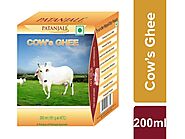 Patanjali Cow Ghee 200 ML - Pure ghee online, desi ghee online, pure cow ghee online