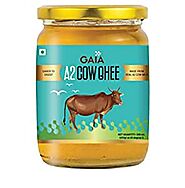 GAIA A2 Cow Ghee, from Cow Milk ,500 ml : Amazon.in: Grocery & Gourmet Foods