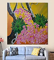 Floral, Flower Paintings - Buy Beautiful Paintings of Flowers Online – pisarto.com