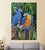 Bird Paintings - Buy Bird Paintings on Canvas and Paper at Pisarto - pisarto.com