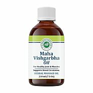 Maha Vishgarbha Oil - Herbal Massage Oil - HerbsForever