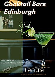 Cocktail bars Edinburgh | Tantra