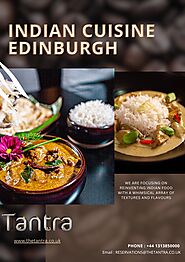 Indian cuisine Edinburgh | TANTRA
