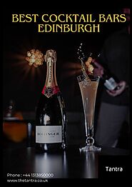 Best cocktail bars Edinburgh | TANTRA