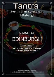 Best Indian restaurant Edinburgh | TANTRA
