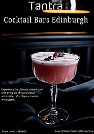 Cocktail bars Edinburgh | TANTRA