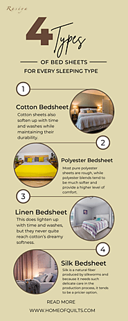 4 Types of Bedsheet For Every Sleeping Type