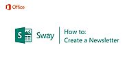 ​How to Create a Newsletter in Sway