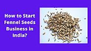How to Start Fennel Seeds Business in India