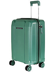 Tokyo | Hardside Dark Green 55cm Cabin Trolley Bags | Nasher Miles