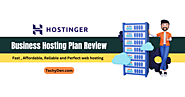 Hostinger Business Hosting Review June 2024