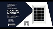10 Watt Lowest Cost Solar Panel Prices in India from Solar Panels Manufacturer in Delhi Haryana
