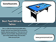 Best Pool Billiard Tables