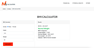 Calculate Your BMI - BMI Calculator | Mcalculators.com