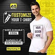 Buy Customized T Shirts Online at Beyoung