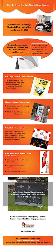 Infographics: Tips For Creating Effective Outdoor Banners