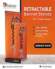 Retractable Banner Stands For Trade Shows | Make A Stunning Visual Impact